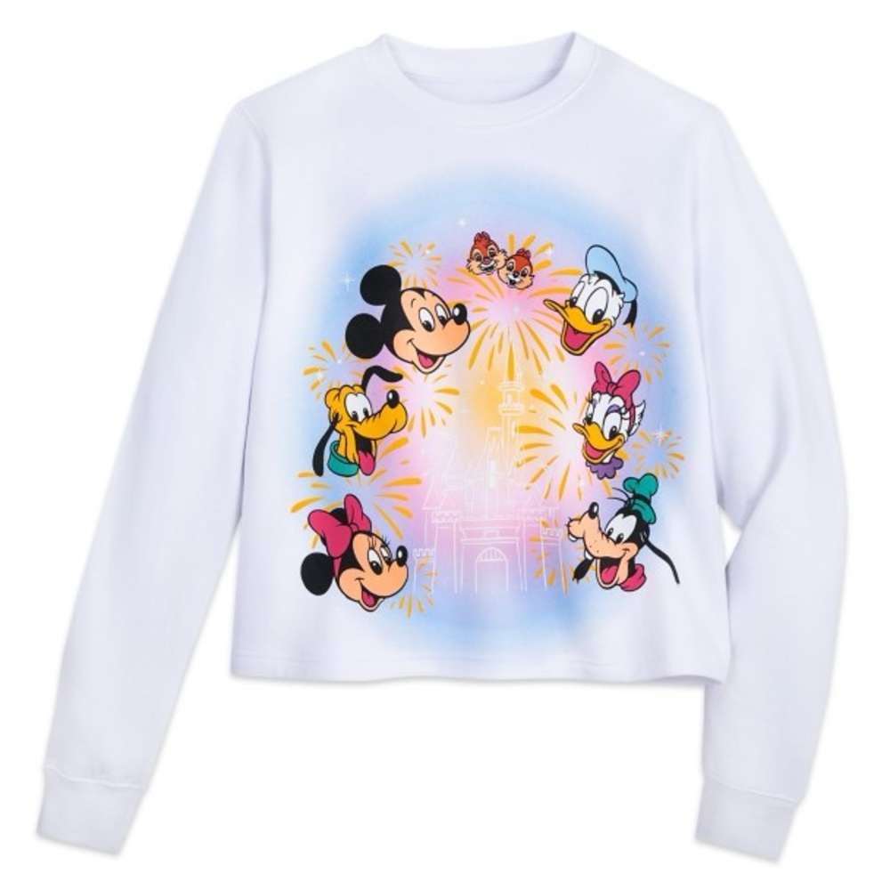 Mickey Mouse and friends fantasy castle pullover